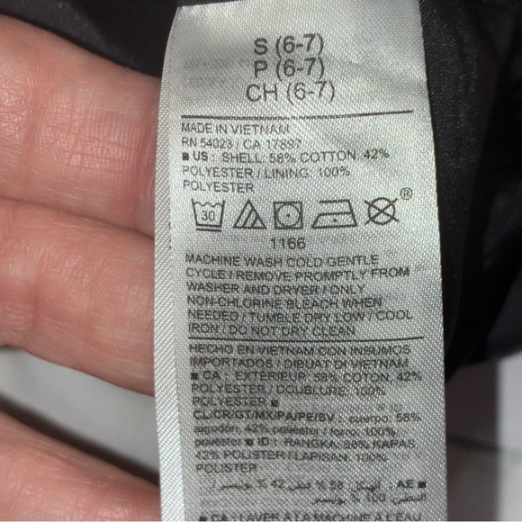 Old Navy Brown Rain Jacket Boys Small (4-6) Utility Snaps Zipper Hood Pockets - Picture 9 of 10